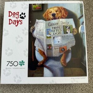 new Buffalo “Dog Days” puzzle 750 pieces